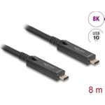 Delock Aktives Optisches USB-C 8K Video+ Daten+ PD Kabel 8 m (84256)