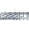 Cherry TAS KC 6000 Slim for MAC silber USB Deutsches Layout (JK-1610DE-1)