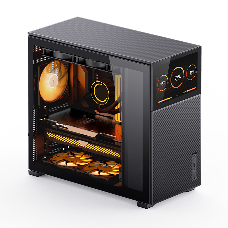 Jonsbo D41 MESH Screen ATX Gehäuse Midi Tower Schwarz