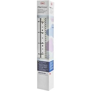 GBC Abheftstreifen FileStrips für ClickBind- und Draht- bindungen, transparen...