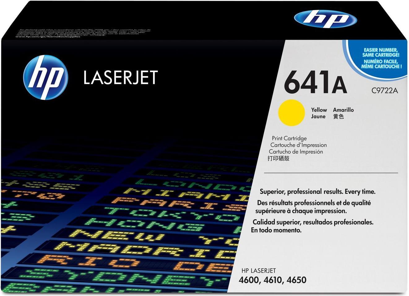 HP Toner Cartridge 8000sh Yellow (C9722-67901)