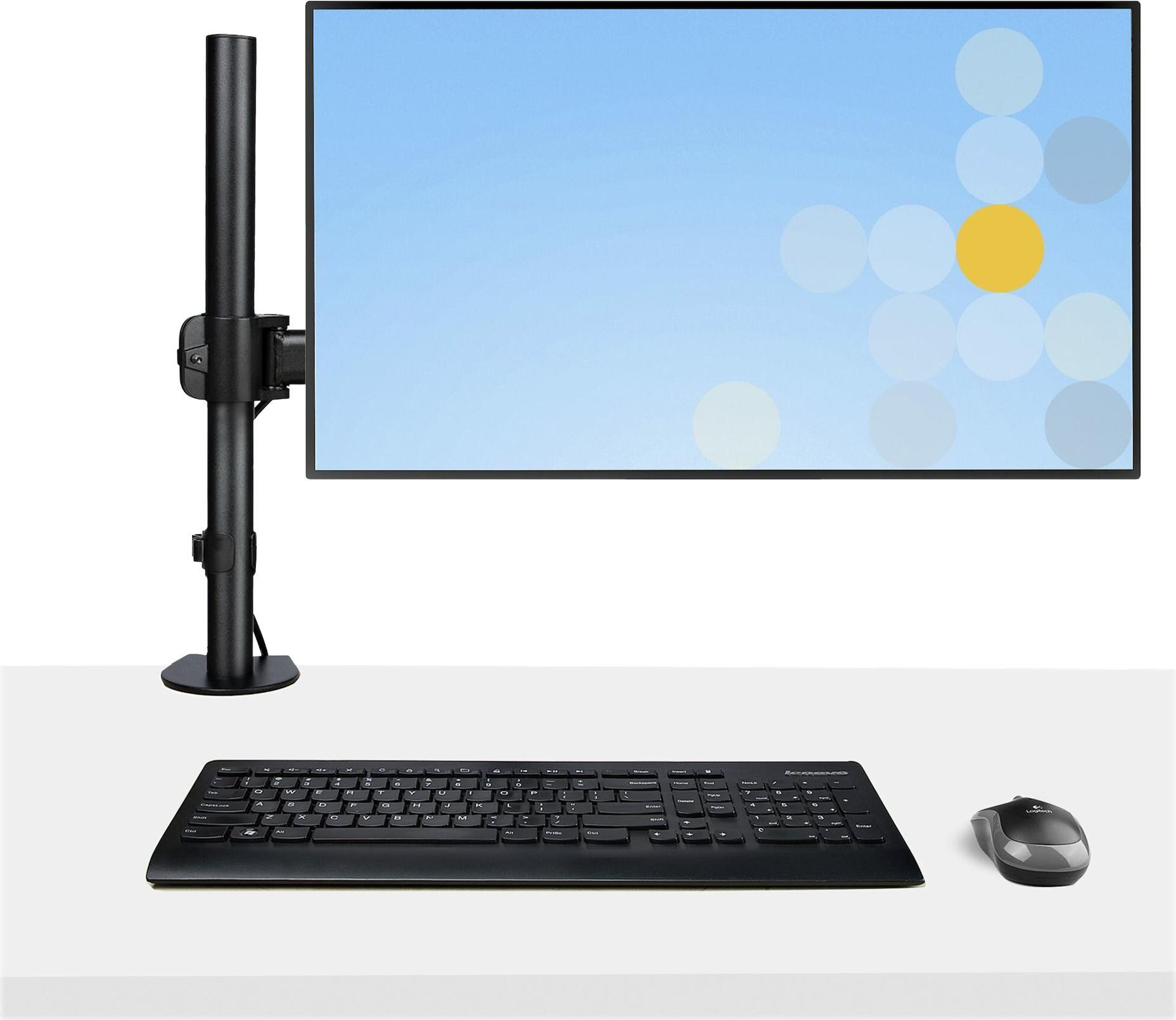 StarTech.com Monitor- und Laptophalterung mit Tischbefestigung Schwarz