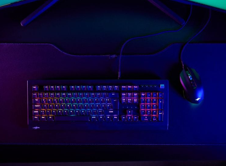 uRage Exodus 600 Mechanical Gaming-Tastatur Rote Switches QWERTZ Schwarz