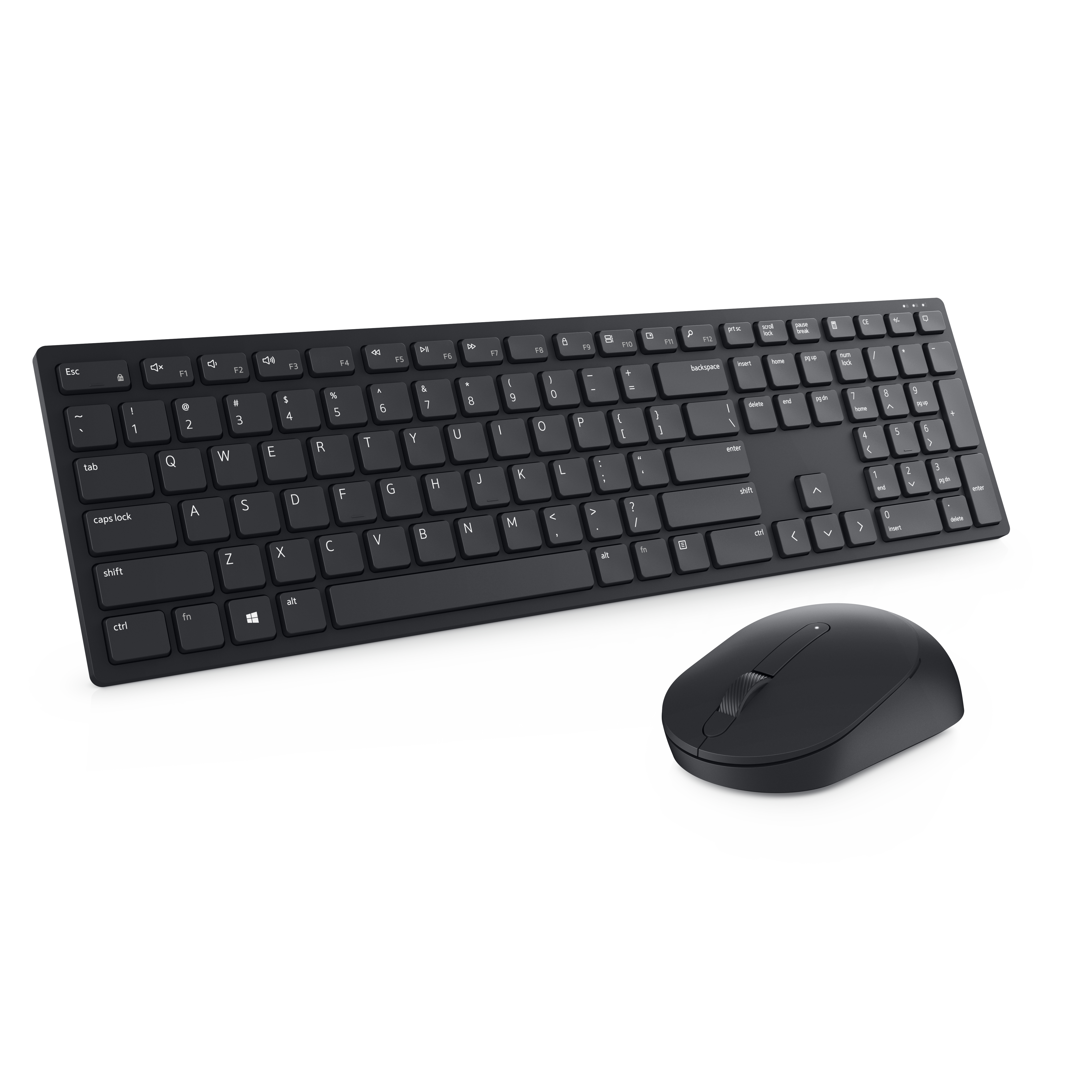Dell Pro KM5221W Tastatur-und-Maus-Set QWERTZ Schwarz