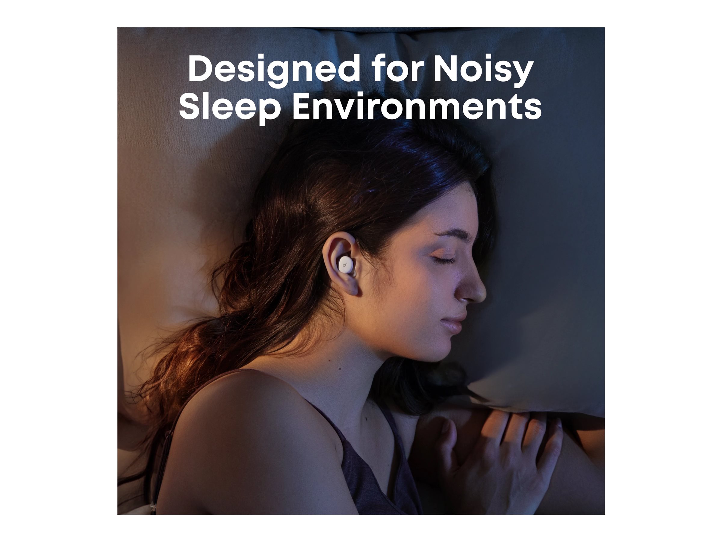 Anker Soundcore Sleep A30 True Wireless In-Ear Kopfhörer Mondlicht weiß