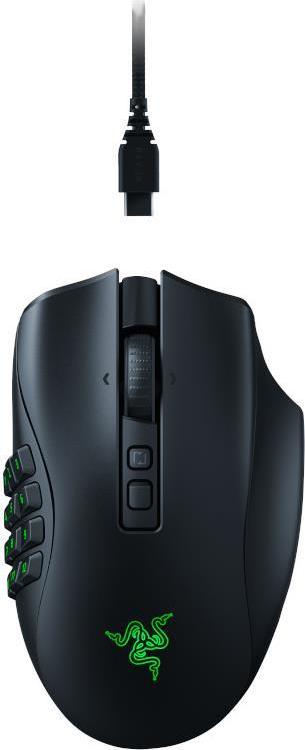 Razer Naga V2 Pro Kabellose MMO-Gaming-Maus Maus mit neigbarem HyperScroll Pro-Mausrad (RZ01-04400100-R3A1) (geöffnet)