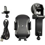 Inter-Tech MTH-100 Aktive Halterung Handy/Smartphone Schwarz (88885534)