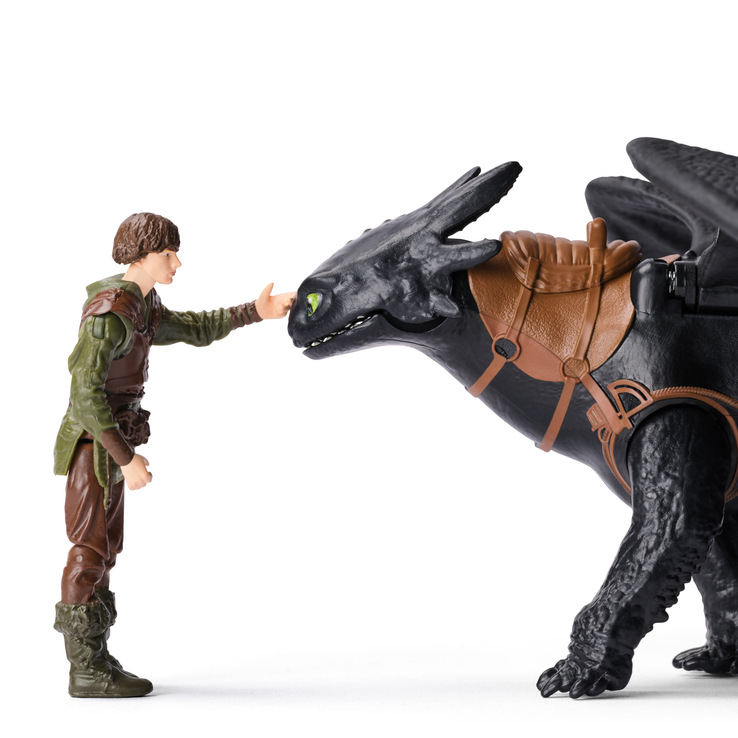Spin Master DreamWorks Dragons Wikinger & Drachen Actionfiguren-Set Ohnezahn & Hicks 33 cm Mehrfarbig
