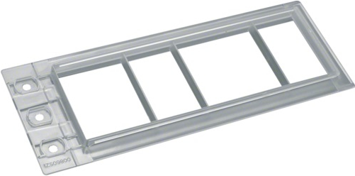 Hager FZ365N. Breite: 256 mm, Höhe: 105 mm, Tiefe: 18 mm (FZ365N)