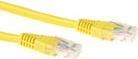 ACT Yellow 1meter LSZH U/UTP CAT6 patch cable with RJ45 connectors. Cat6 u/utp lszh yellow 1.00m (IB9801)