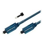 Opto-Kabel-Set(TOSLINK-Stecker/TOSLINK-Stecker) - 2,0m opt. Digitalkabel f Audiodaten inkl. 3,5mm Adapter