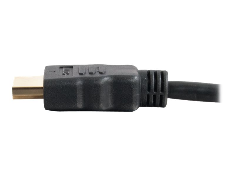 C2G High Speed HDMI-Kabel mit Ethernet 4K 60 Hz 4,5 m Schwarz