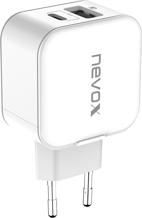 nevox 1760 Ladegerät für Mobilgeräte Indoor Weiß (1760)