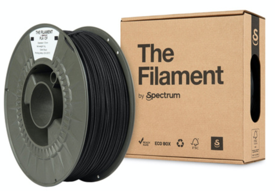 Spectrum Filaments The Filament PLA CF 1.75mm 1kg Schwarz