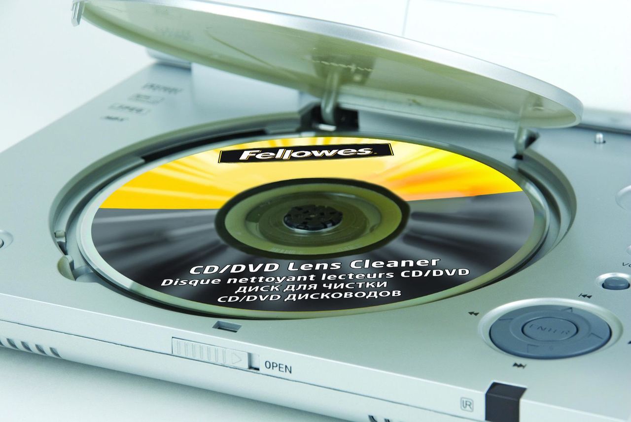 Fellowes CD-/DVD-Laufwerksreiniger 99761 Mehrfarbig