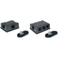 shiverpeaks BS71400-3SET Telefonsplitter RJ-45 F 3x RJ-45 F Schwarz (BS71400-3SET)