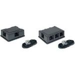 shiverpeaks BS71400-3SET Telefonsplitter RJ-45 F 3x RJ-45 F Schwarz (BS71400-3SET)