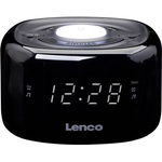 Lenco CR-12BK Radio Uhr Digital Schwarz (CR-12)