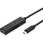 VALUE USB 2.0 Verlängerung, aktiv, mit Repeater, A-C, schwarz, 10,0 m (12.99.1112)