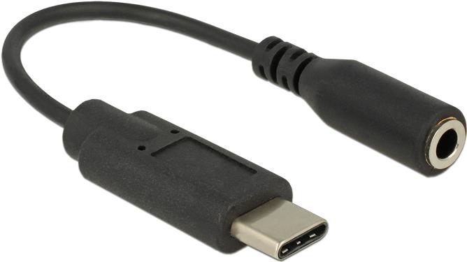 Delock Audio Adapter USB Type-C™ Stecker > Klinkenbuchse 14 cm (65842)