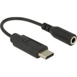 Delock Audio Adapter USB Type-C™ Stecker > Klinkenbuchse 14 cm (65842)