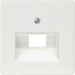 Siemens Abdeckung UAE-/IAE-/ISDN-Steckdose Delta Weiß 5TG2545 (5TG2545)