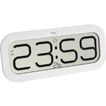 TFA Funk Wanduhr 60.4514.02 28 mm x 321 mm x 140 mm Weiß (60.4514.02)