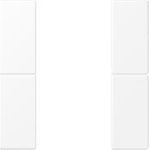Jung Tastensatz komplett 2-fach LS502TSAWWM (LS502TSAWWM)