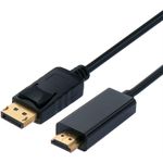 STANDARD DisplayPort Kabel DP - HDTV, ST/ST, schwarz, 3 m (S3677)