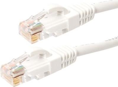 DSIT CAT5e Netzwerkkabel, U/UTP, 10 meter, Weiß, 100% Kupfer (DC-52-100)