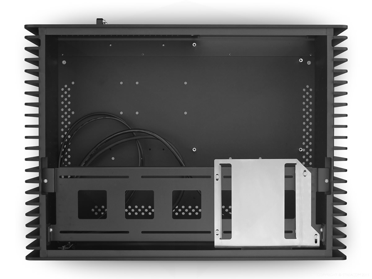 Streacom ST-FC10B-ALPHA Systemgehäuse Desktop Schwarz