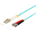 S-Conn 77950/3 Glasfaserkabel 10 m LC ST OM3 Türkis (77950/3)