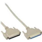 InLine® Serielle Verlängerung, 37pol Stecker / Buchse, 1:1 belegt, 1m (37137)