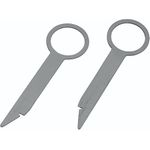 Hama Radio-Entriegelungsschlüssel für Audi, VW, Daimler/Chrysler, 2 Stück (00185821)