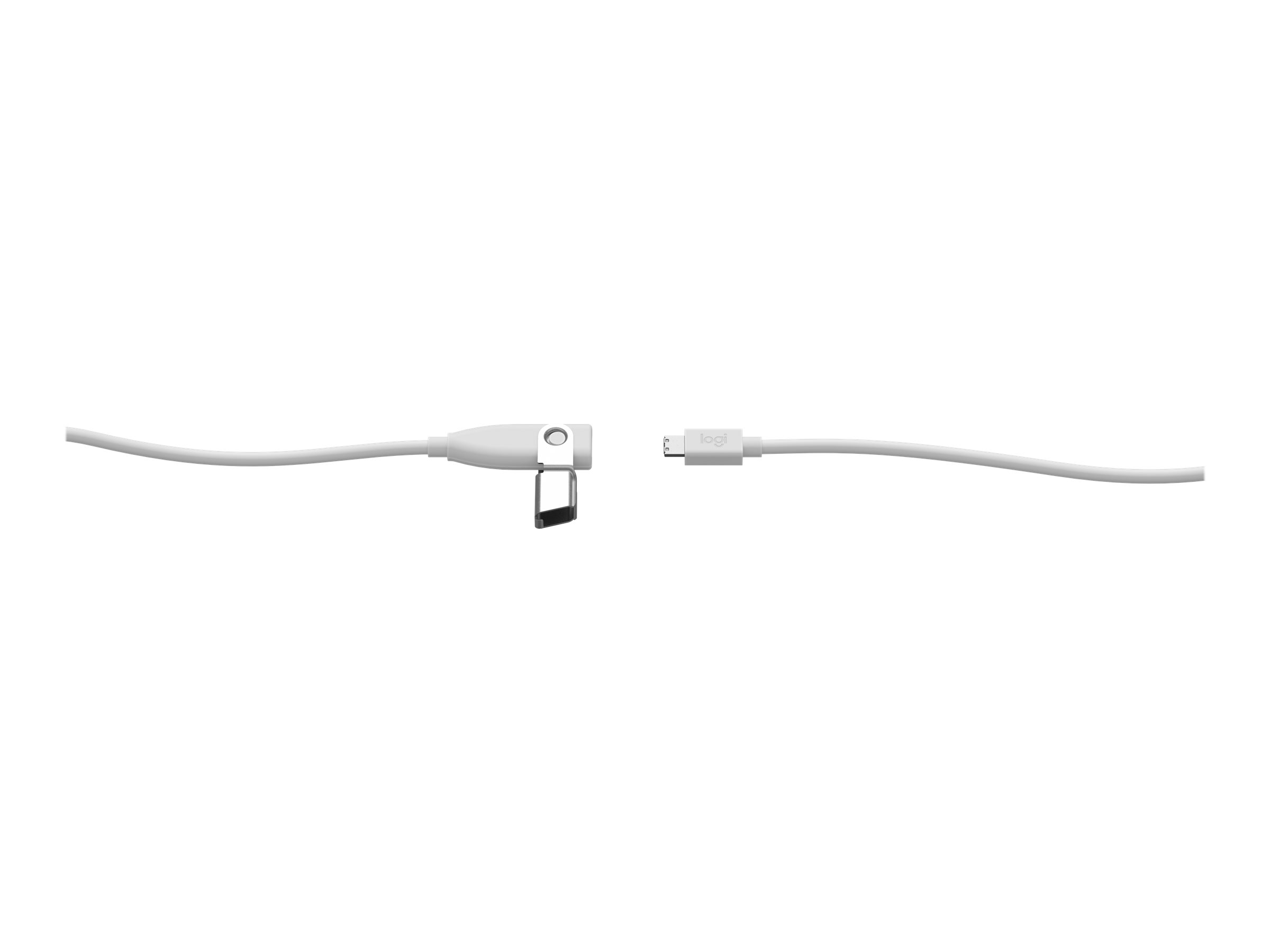 Logitech Rally Mic Pod Extension Cable 10 m Weiß