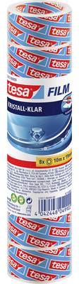 tesa C+C 57417-00000-02 Klebefilm Transparent (L x B) 10 m x 19 mm 8 Rolle(n) (57417-00000-02)