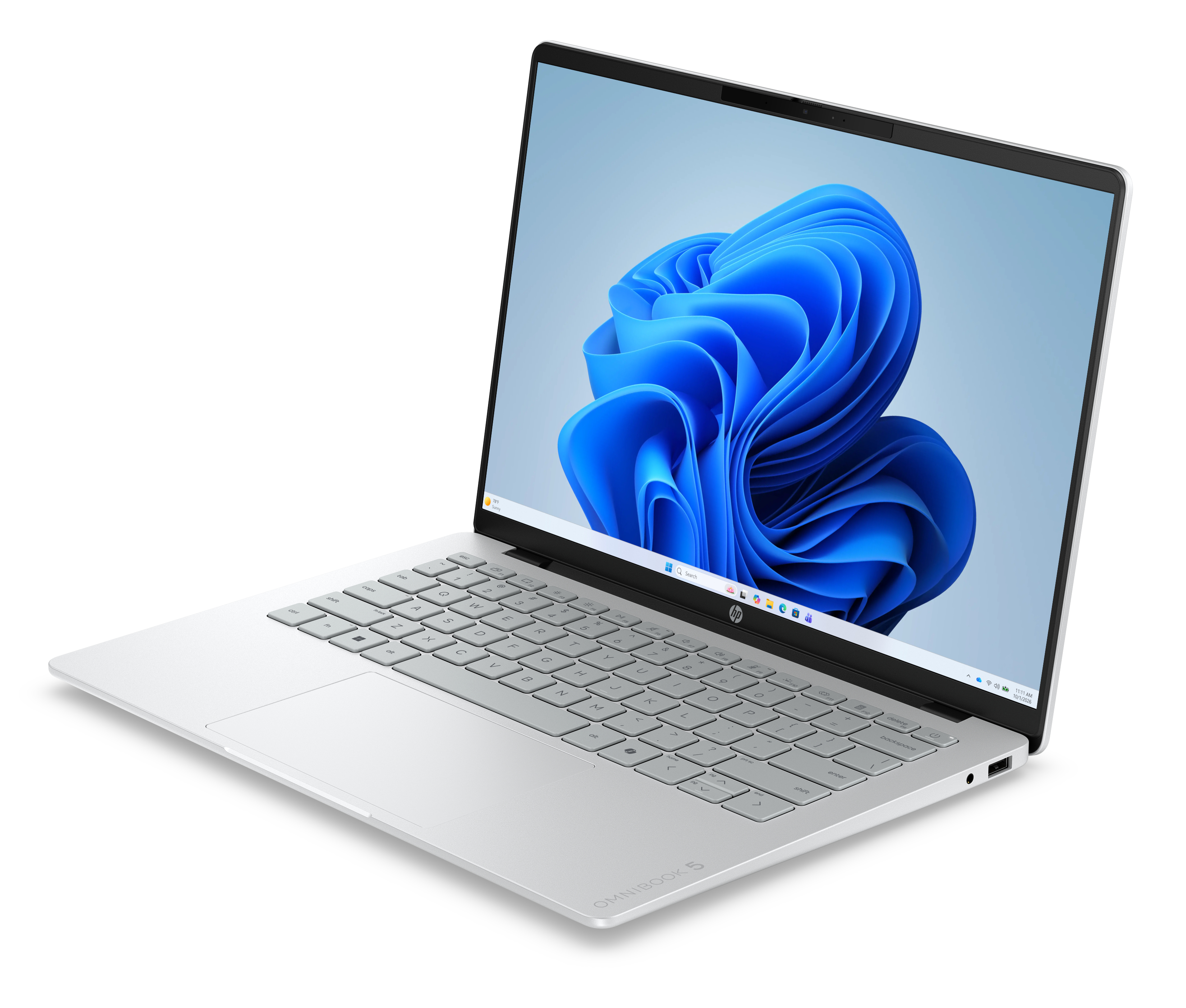 HP OmniBook 5 14" Intel Core 5 120U 16 GB RAM 512 GB SSD Silber