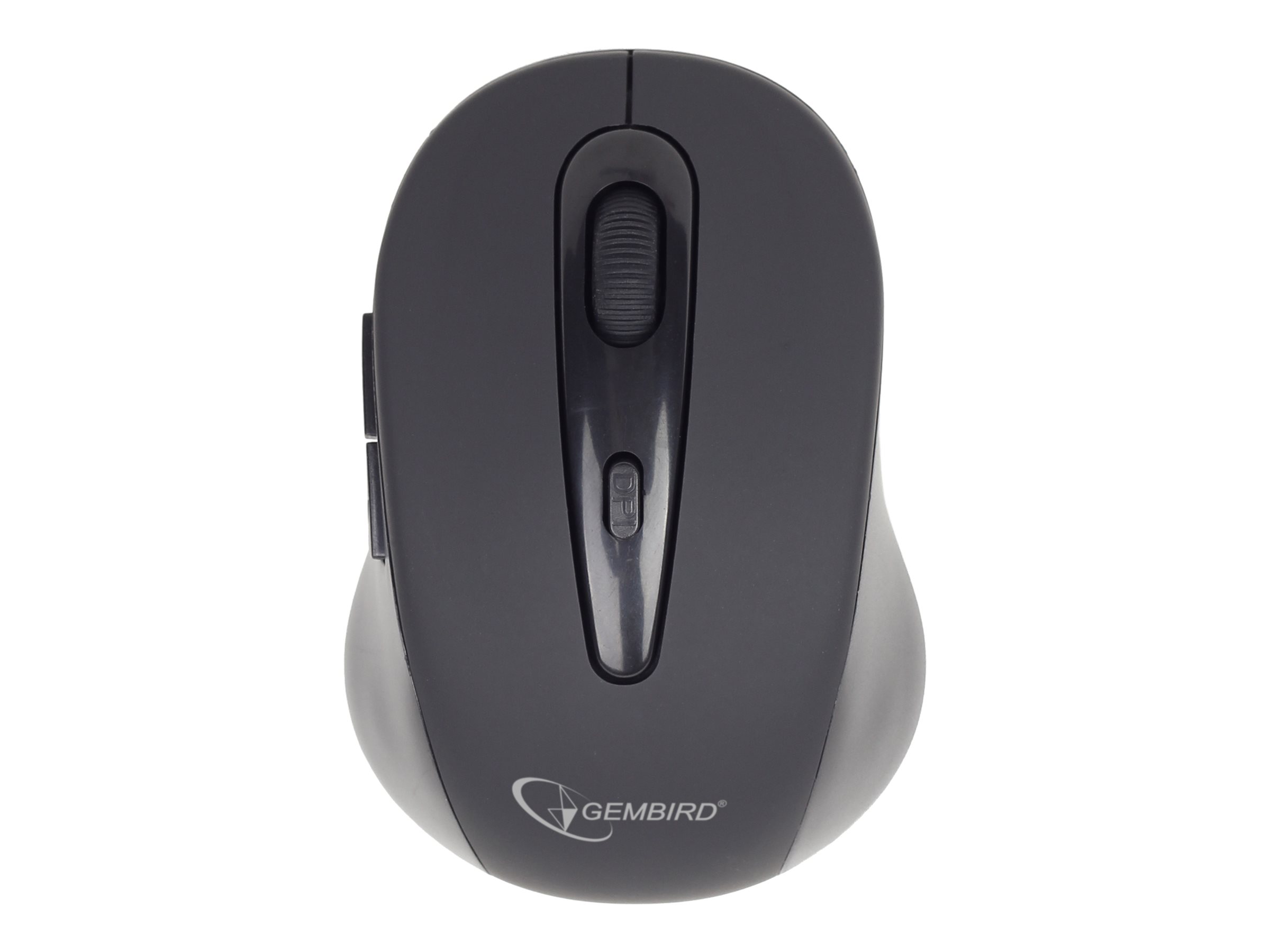 Gembird MUSWB2 Kabellose Maus 6 Tasten Bluetooth Schwarz, Grau
