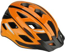 FISCHER Fahrrad-Helm "Urban Sport", Größe: S/M Innenschale aus hochfestem EPS, verstellbares, beleuchtetes - 1 Stück (86731)