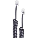 shiverpeaks ®-BASIC-S-Telefonhörer Spiralkabel-Kabel 2x 4P4C, weiß, 4,0m (BS70134)