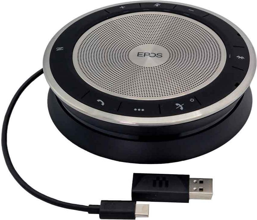 EPOS EXPAND SP 30 Tragbare Bluetooth-Freisprecheinrichtung Schwarz, Silber