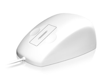 KeySonic KSM-5030M-W Wasserdichte Maus USB Weiß