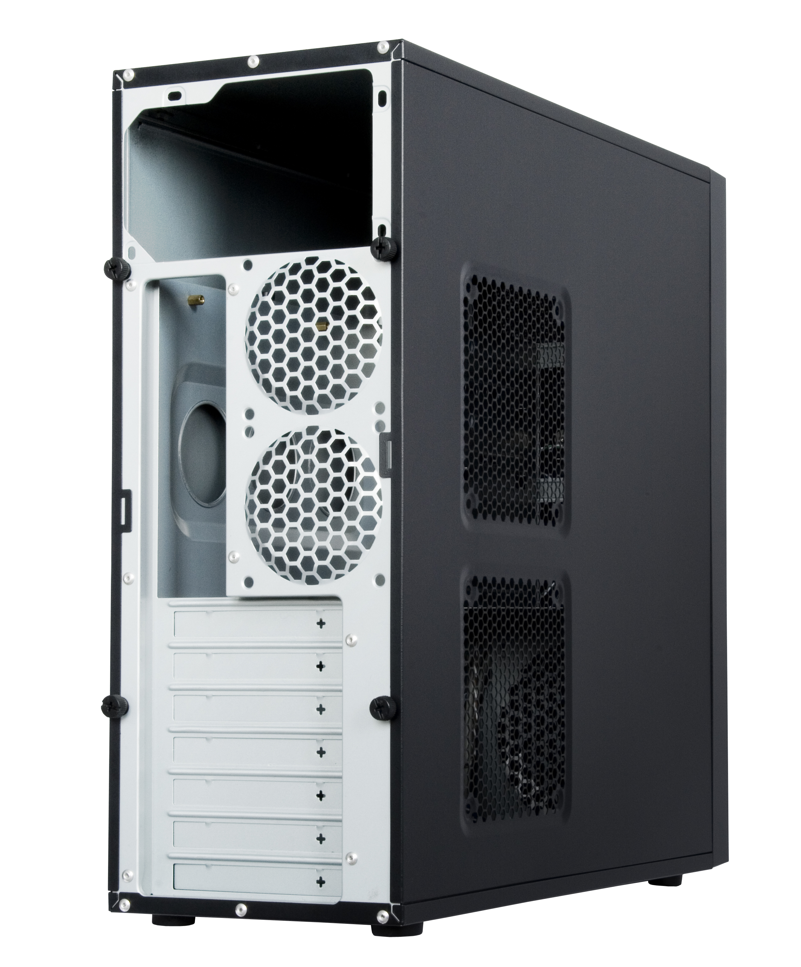Chieftec Mesh Series CQ-01B-U3 Midi-Tower ATX ohne Netzteil Schwarz