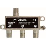 Televes AZ223D 2-fach Abzweiger 5-1218 MHz AD:23dB 456603 (AZ223D)