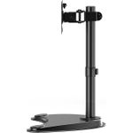 Gembird MS-D1ST-04 Monitor-Tischhalterung (drehbar, neigbar, schwenkbar), 13–32 Zoll, schwarz (MS-D1ST-04)