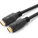 Microconnect MC-HDM191915V2.0AMP HDMI-Kabel 15 m HDMI Typ A (Standard) Schwarz (MC-HDM191915V2.0AMP)