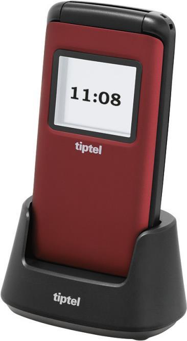 Tiptel Ergophone 6242 Handy 4,5 cm (1.77" ) 77 g Rot (1056242)