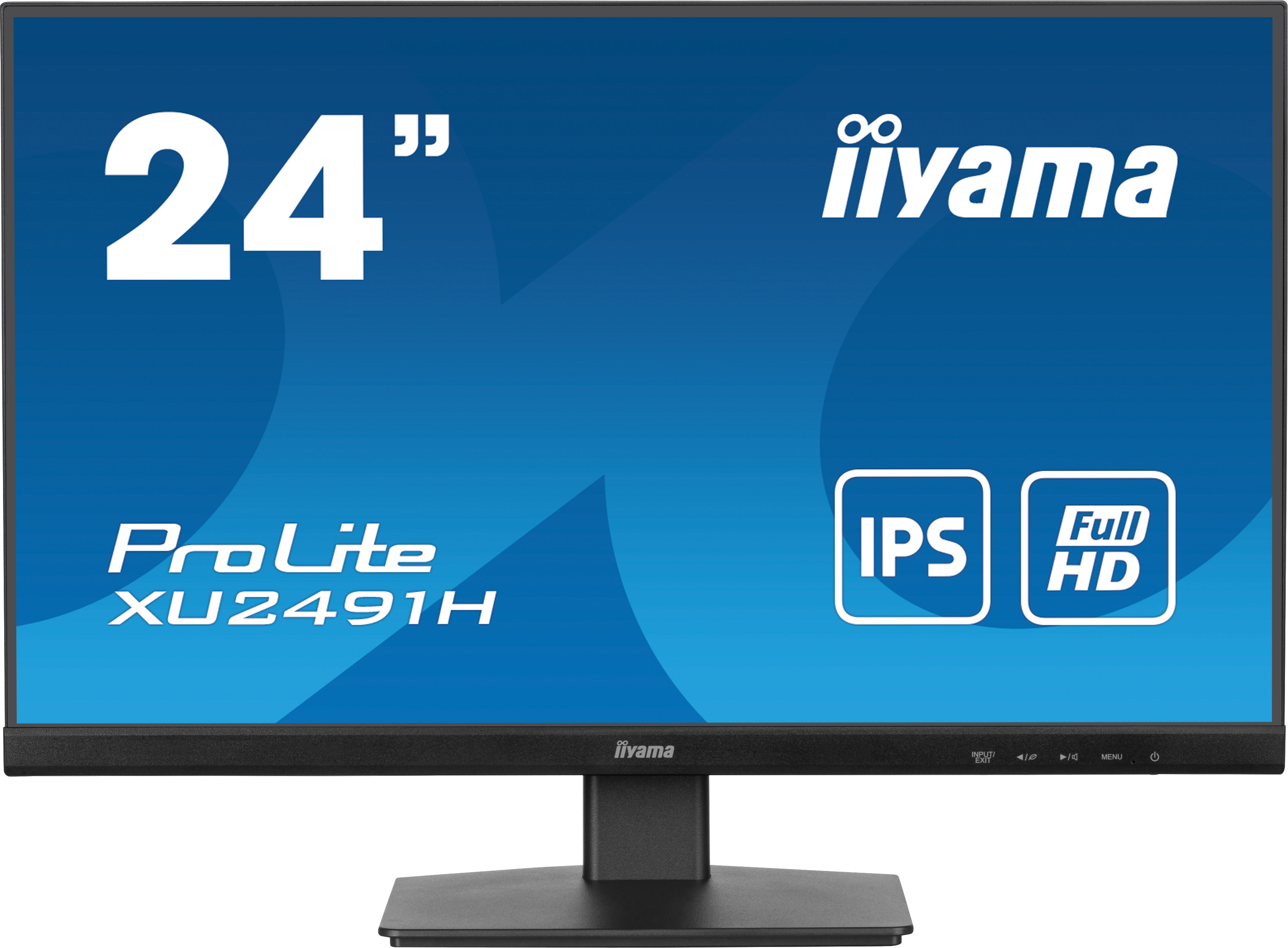 Iiyama Monitor TFT XU2491H 60.5cm IPS 23.8''/1920x1080/DP/HDMI/100HZ [Energieklasse E] (XU2491H-B1)