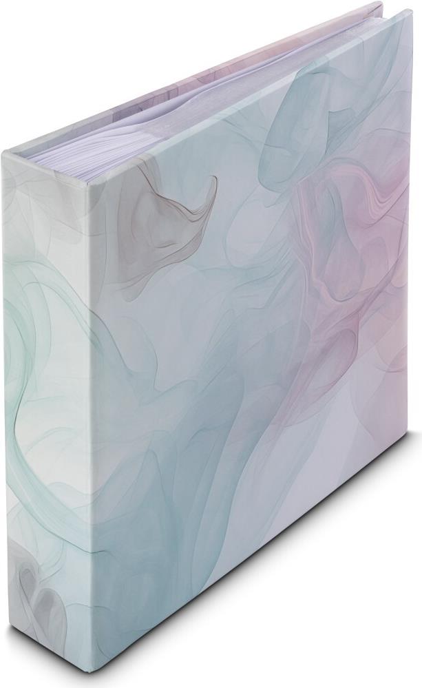 Hama Memo-Album Designline II für 200 Fotos im Format 10x15 cm Marbling (00007705)