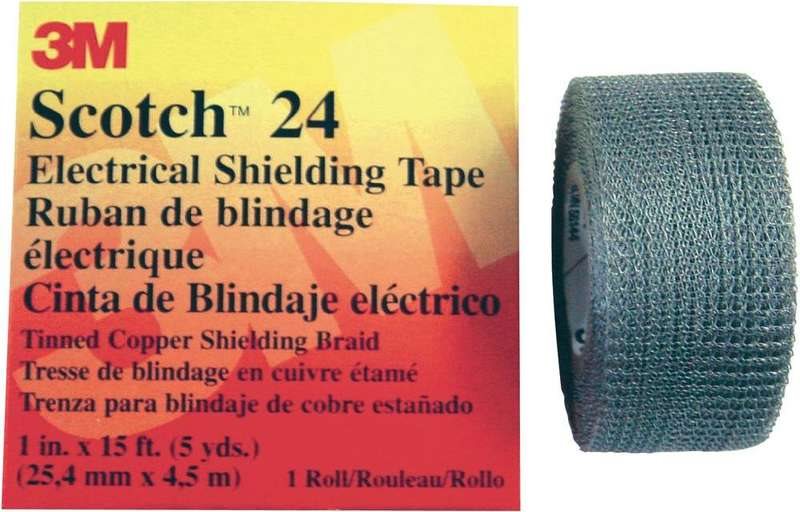 3M Metalldrahtgewebeschlauch (L x B) 4.5 m x 25 mm SCOTCH&trade; 24 Inhalt: 1 Rolle(n) (80-0120-2401-6)